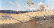 Arthur streeton Golden Summer,Eaglemont (nn02) oil